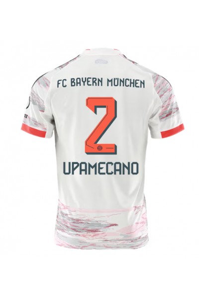 Bayern Munich Dayot Upamecano #2 Jalkapallovaatteet Vieraspaita 2025-26 Lyhythihainen Bayern Munich Dayot Upamecano #2 Jalkapallovaatteet Vieraspaita 2025-26 Lyhythihainen